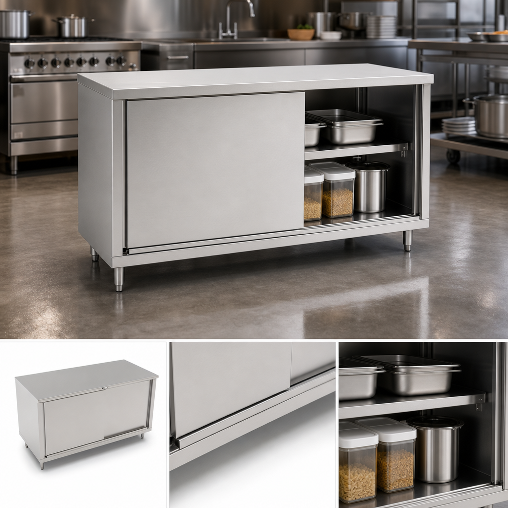 Sliding Door Cabinet Base