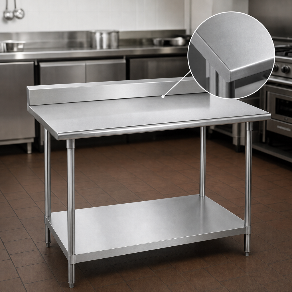 16-Gauge 430 Stainless Steel Top