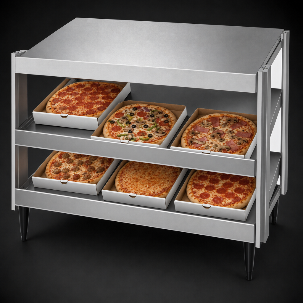 Double Slant Shelves