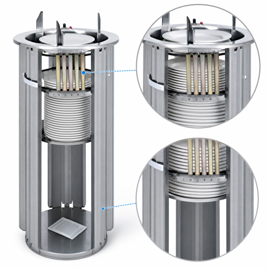 Adjustable Plate Diameter Range
