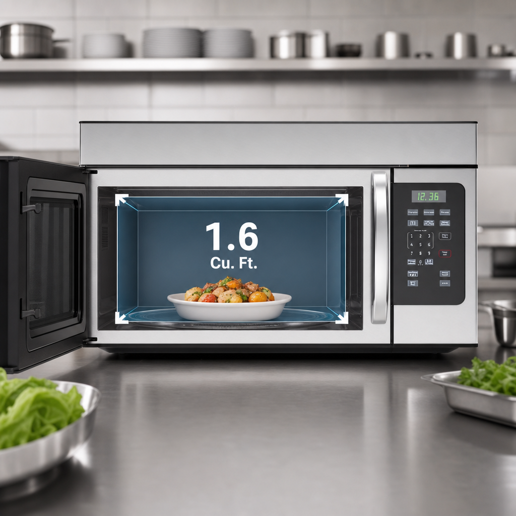 1.6 Cu. Ft. Capacity