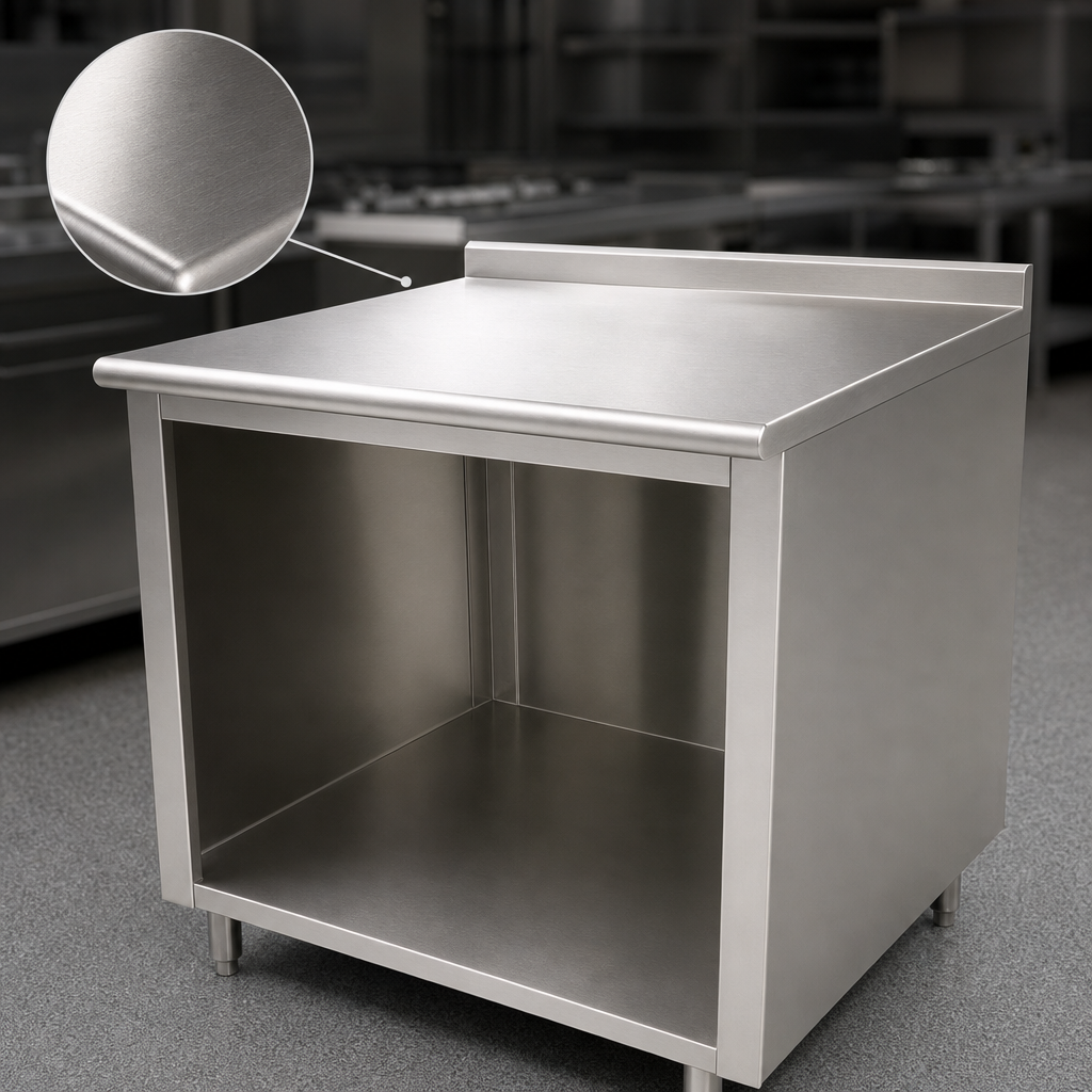 14 Gauge 304 Stainless Steel Top