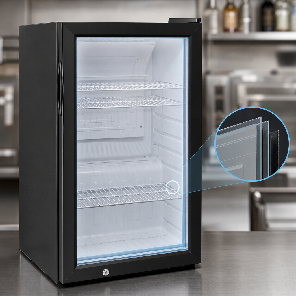Double-Pane Glass Door