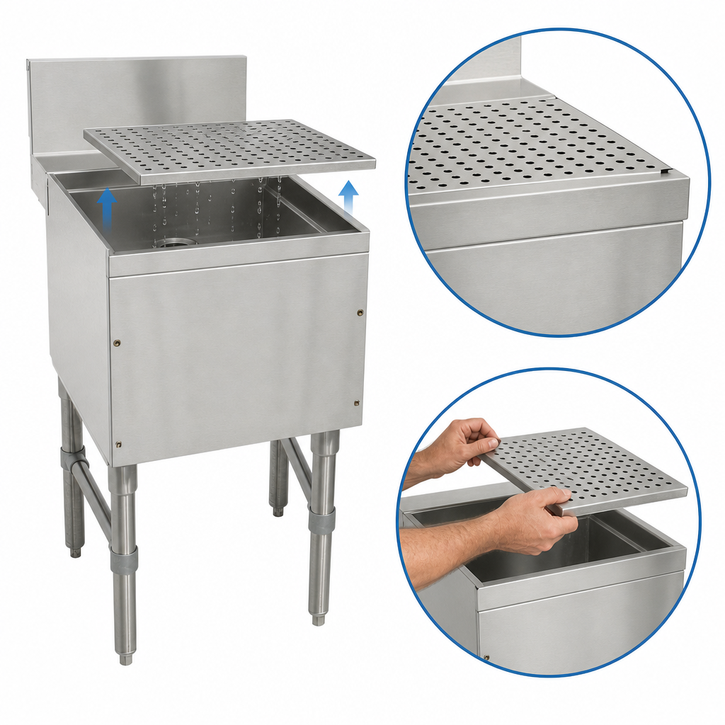 Removable Perforated Drainboard Top