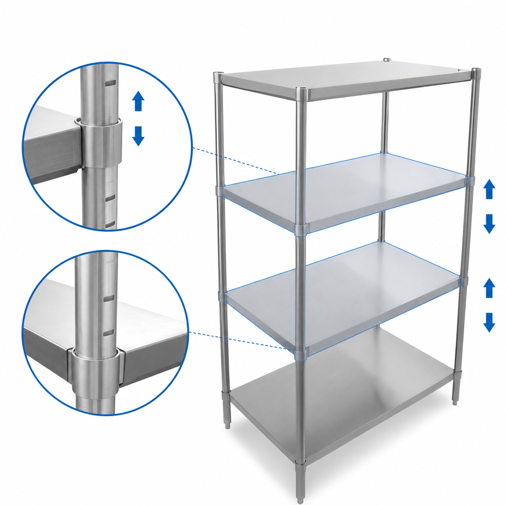 Two Adjustable Shelves