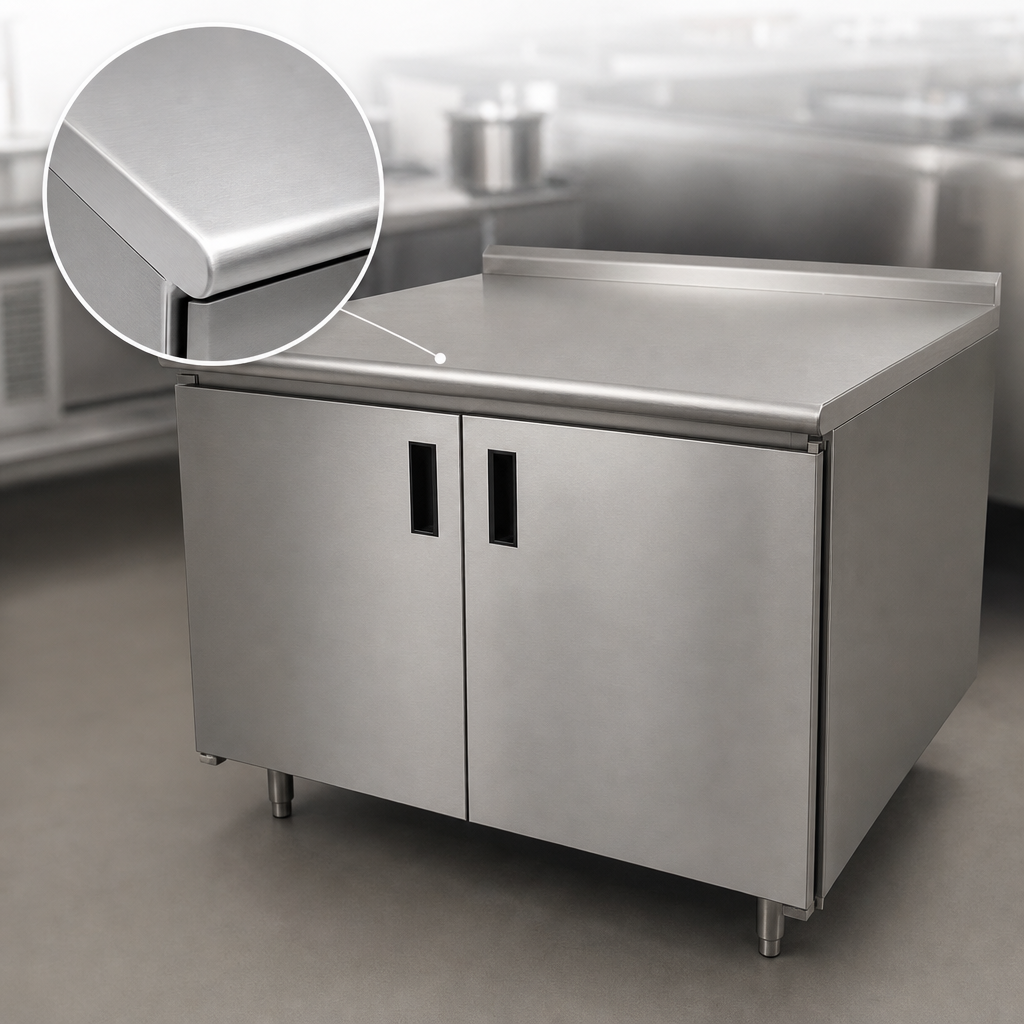 14-Gauge Stainless Steel Top