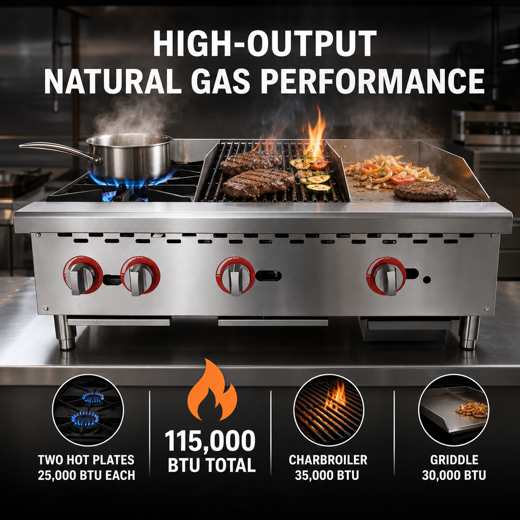 High-Output Natural Gas Performance