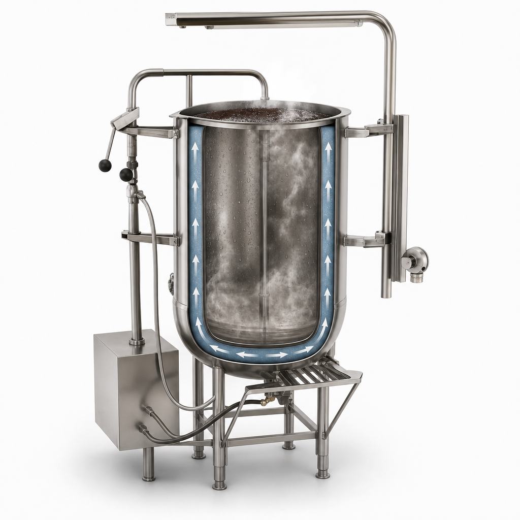 2/3 Jacketed Direct Steam Design
