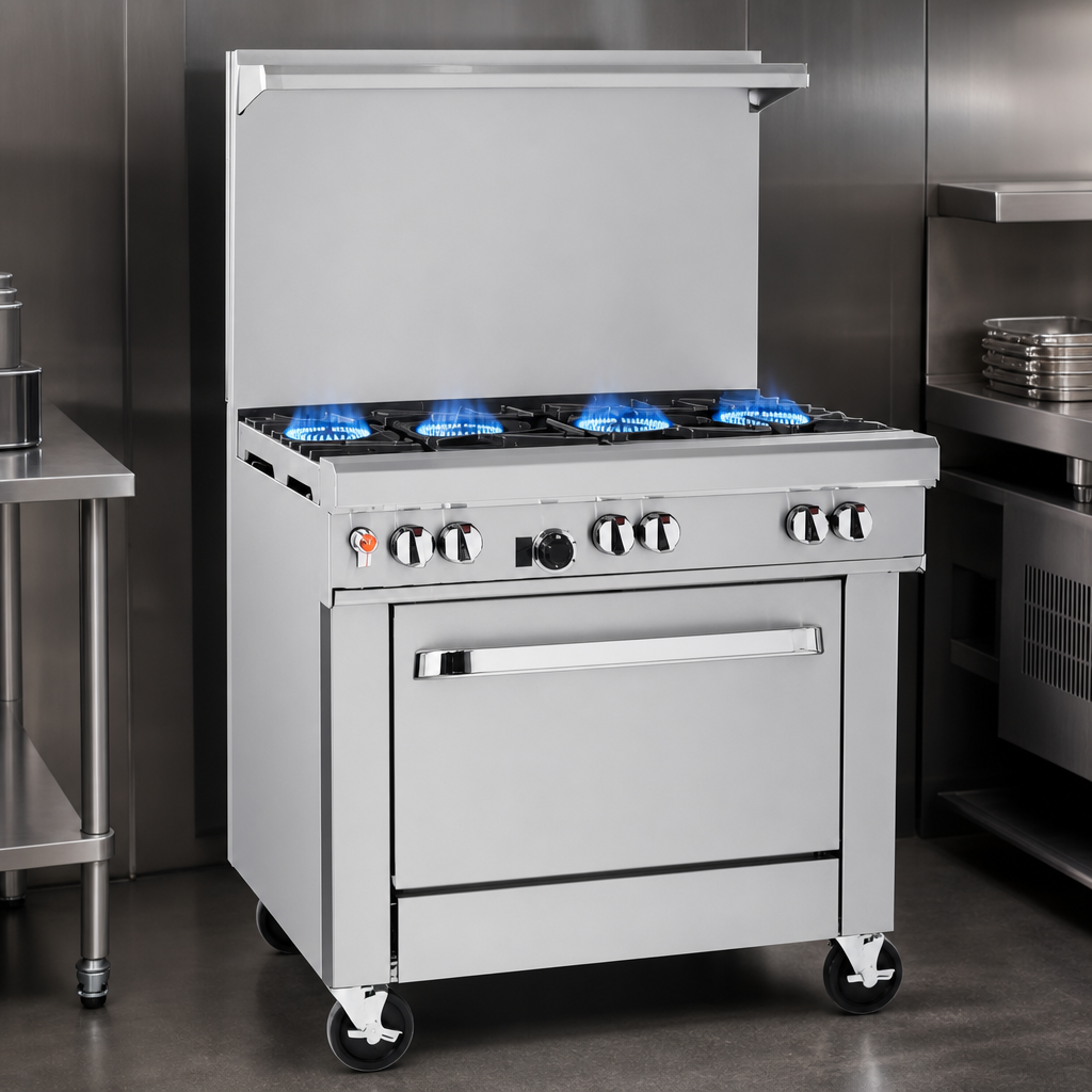 Four Pyromax Burners