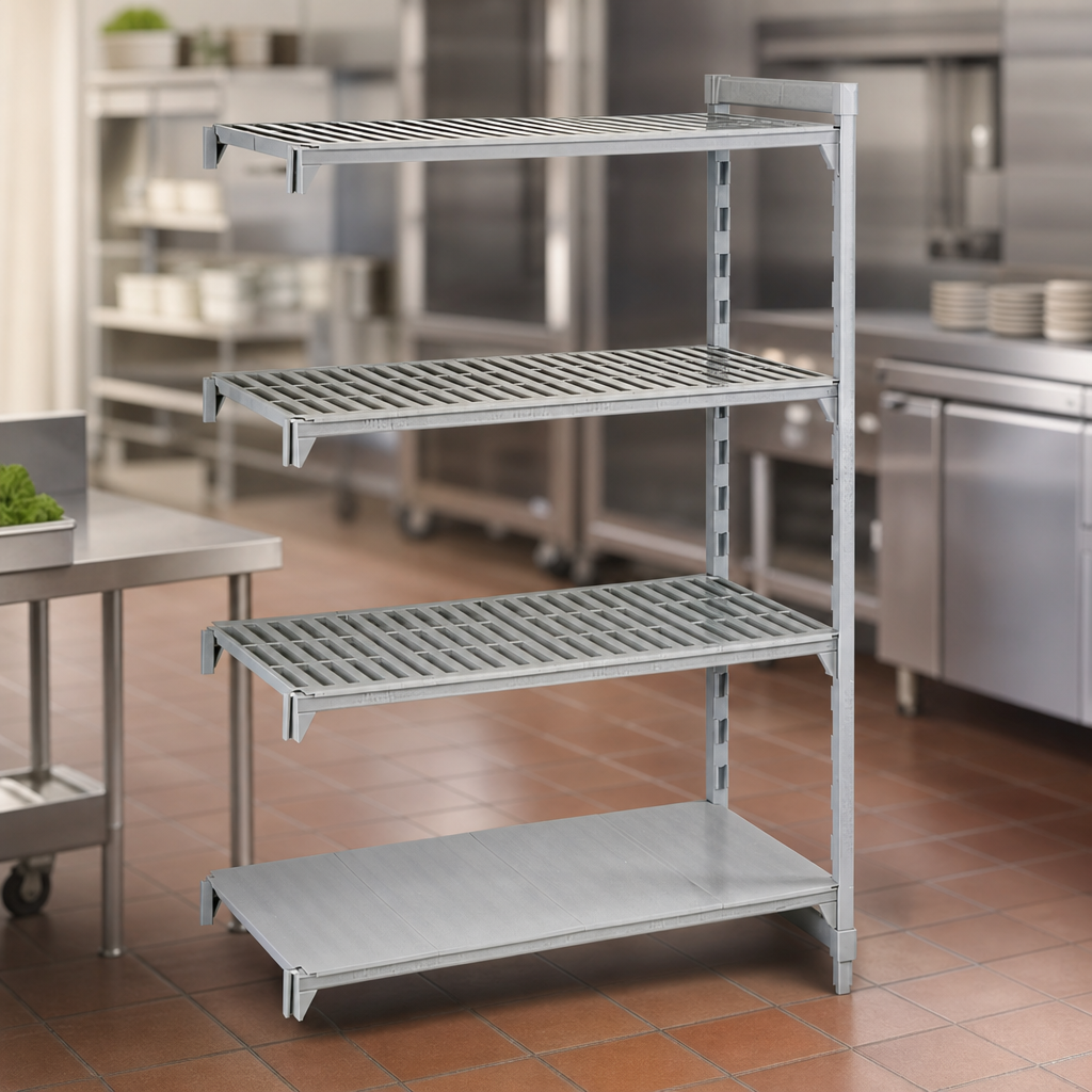 Vented and Solid Shelf Configuration