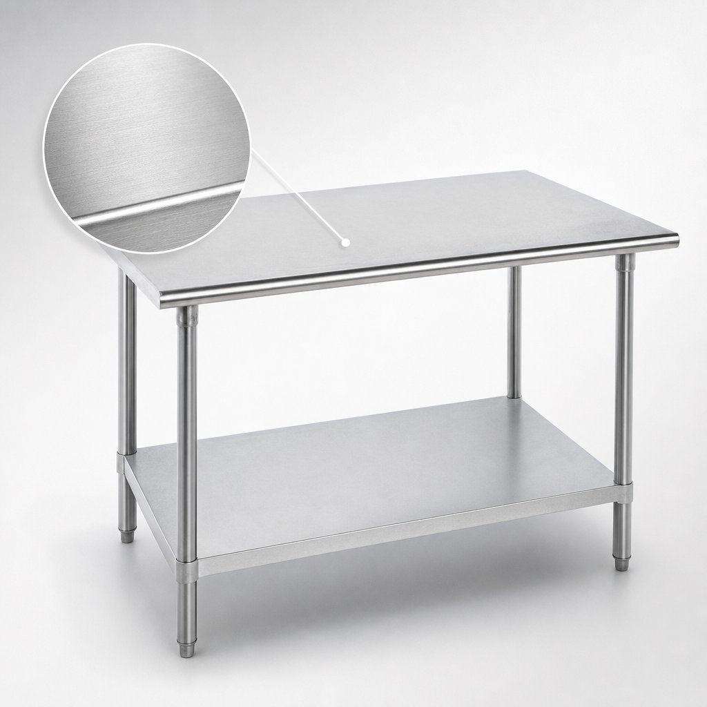 16 Gauge 430 Stainless Steel Top