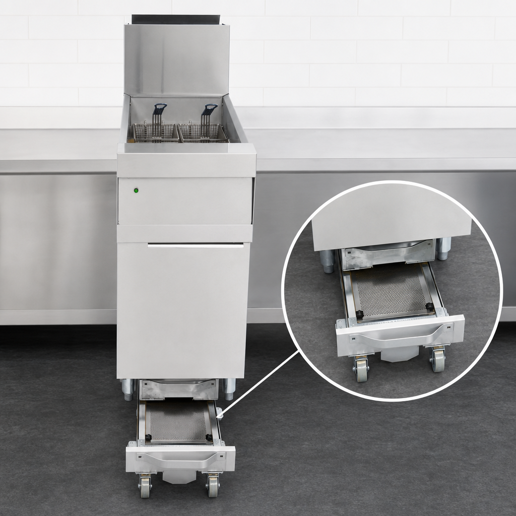 Built-In Manual Filtration