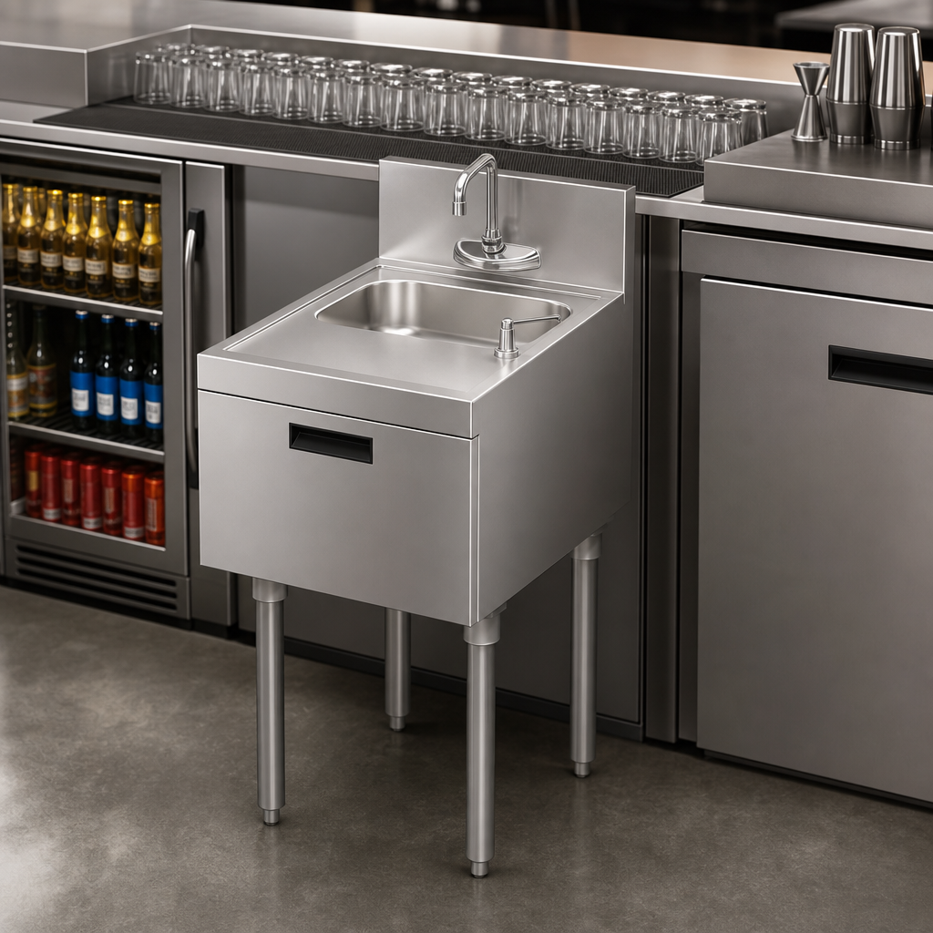 Freestanding Underbar Design
