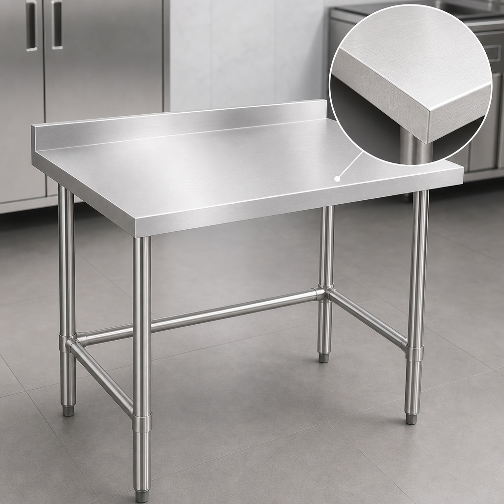 18 Gauge 304 Stainless Steel Top