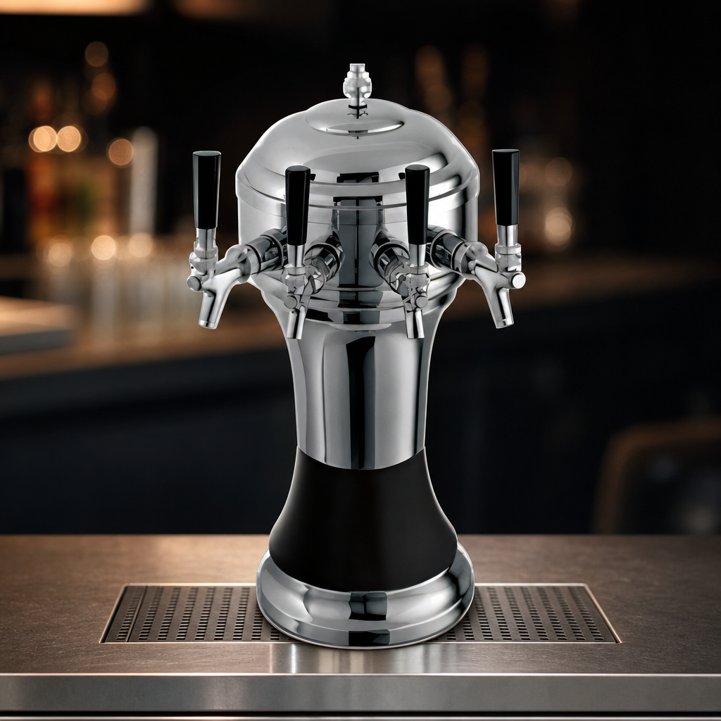Four-Faucet Capacity