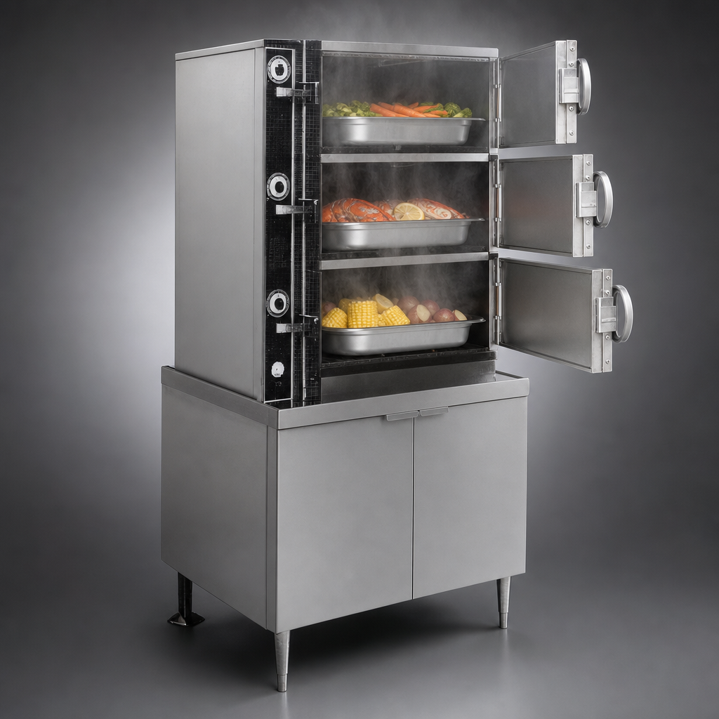 Three Independent Cooking Compartments