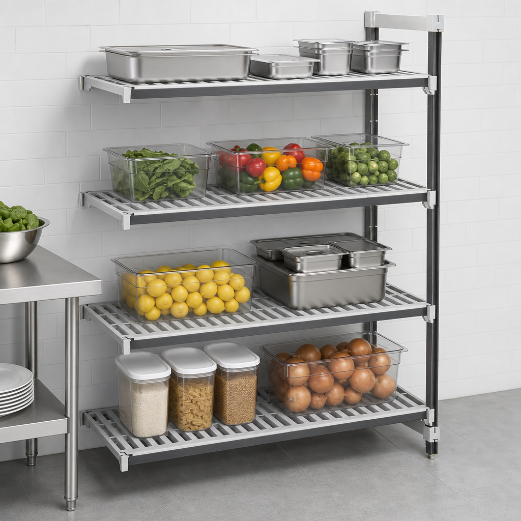 4-Shelf Vented Design