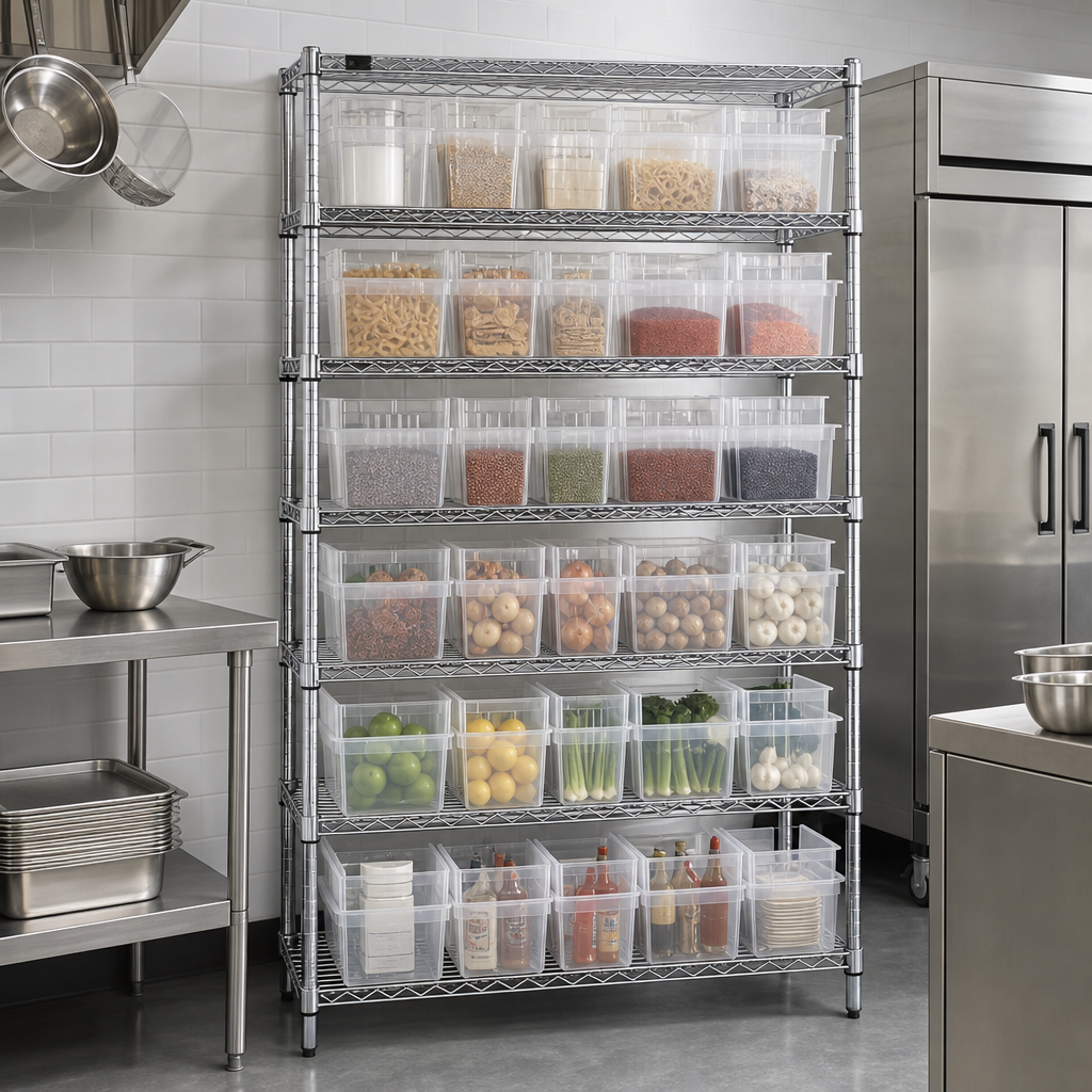 Complete Bin Shelving System