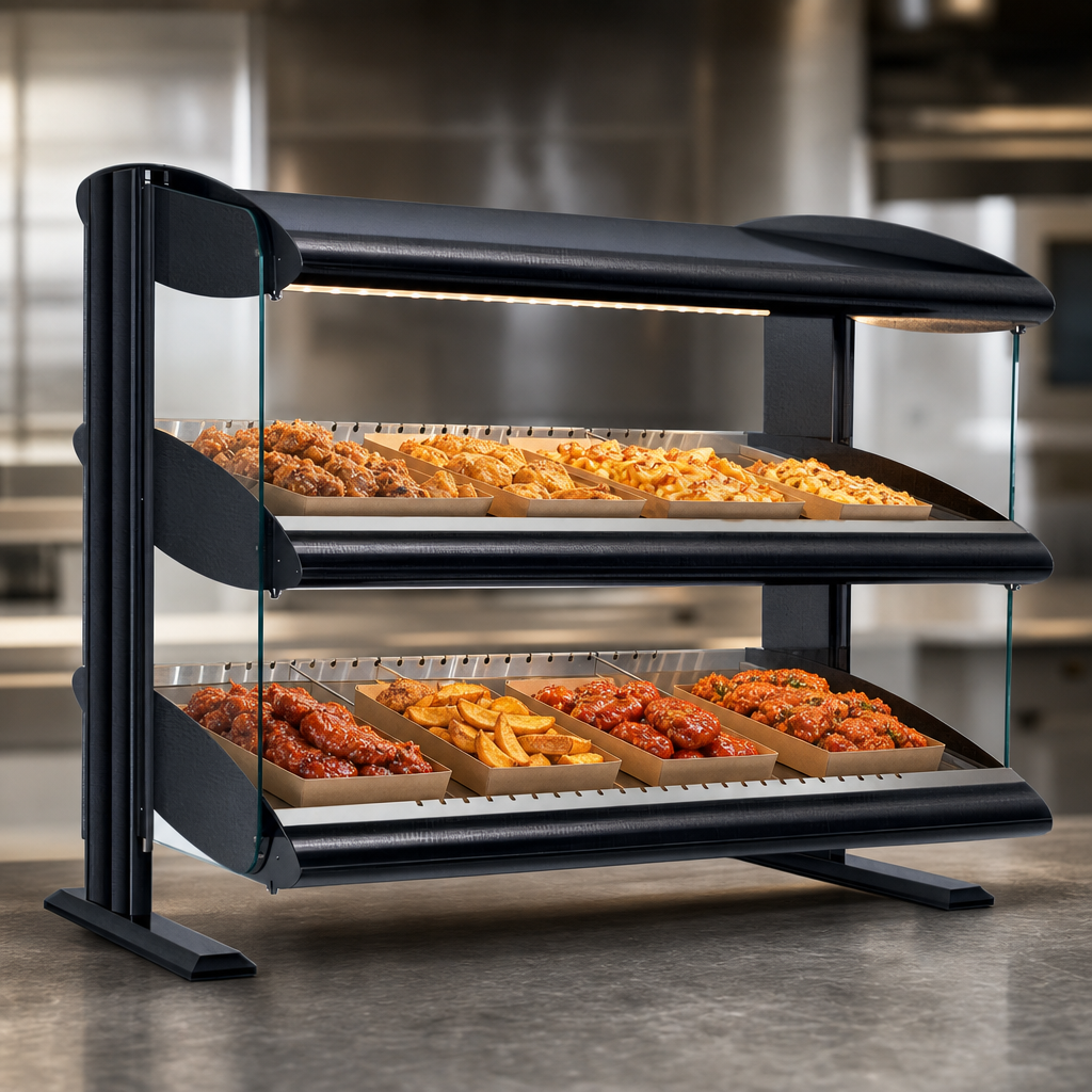 Slanted Dual-Shelf Display