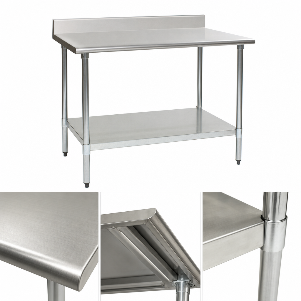 Reinforced Stainless Steel Top