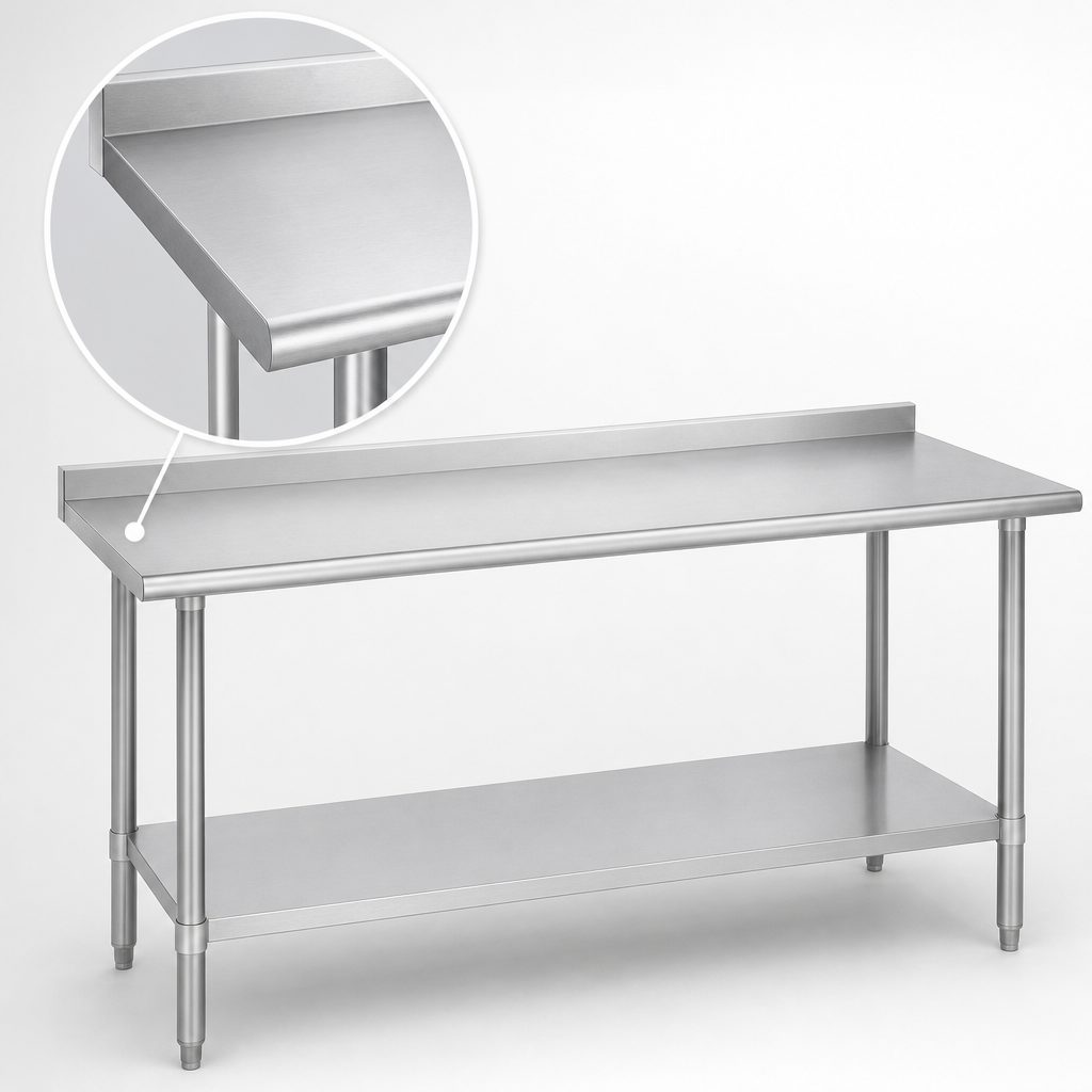 16-Gauge 300 Series Stainless Steel Top