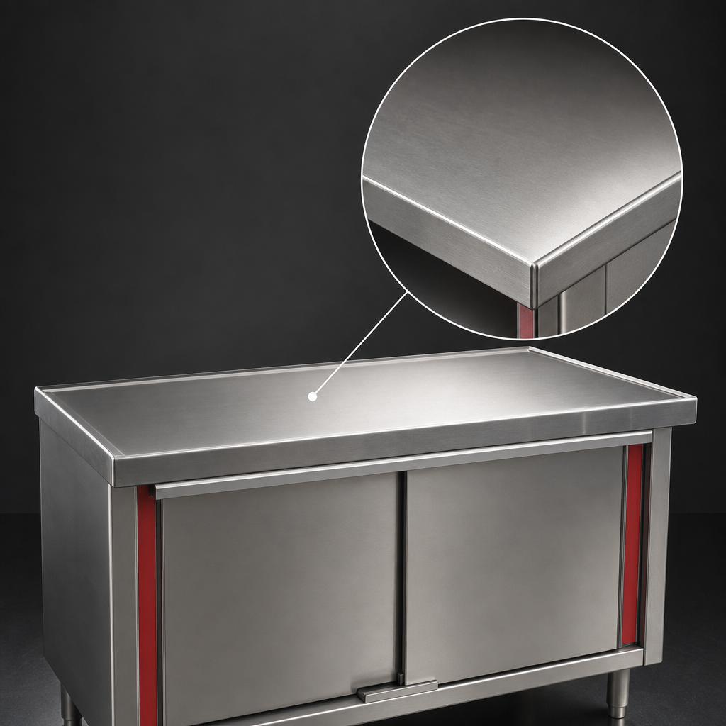 14/304 Stainless Steel Top