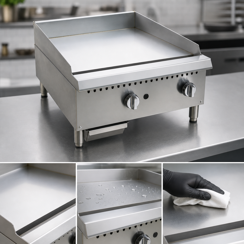 Chrome-Plated Griddle Plate