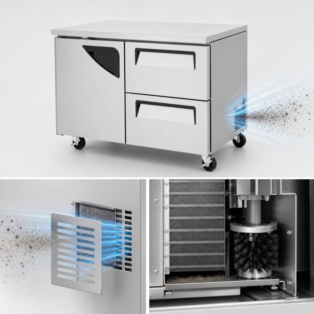 Self-Cleaning Condenser