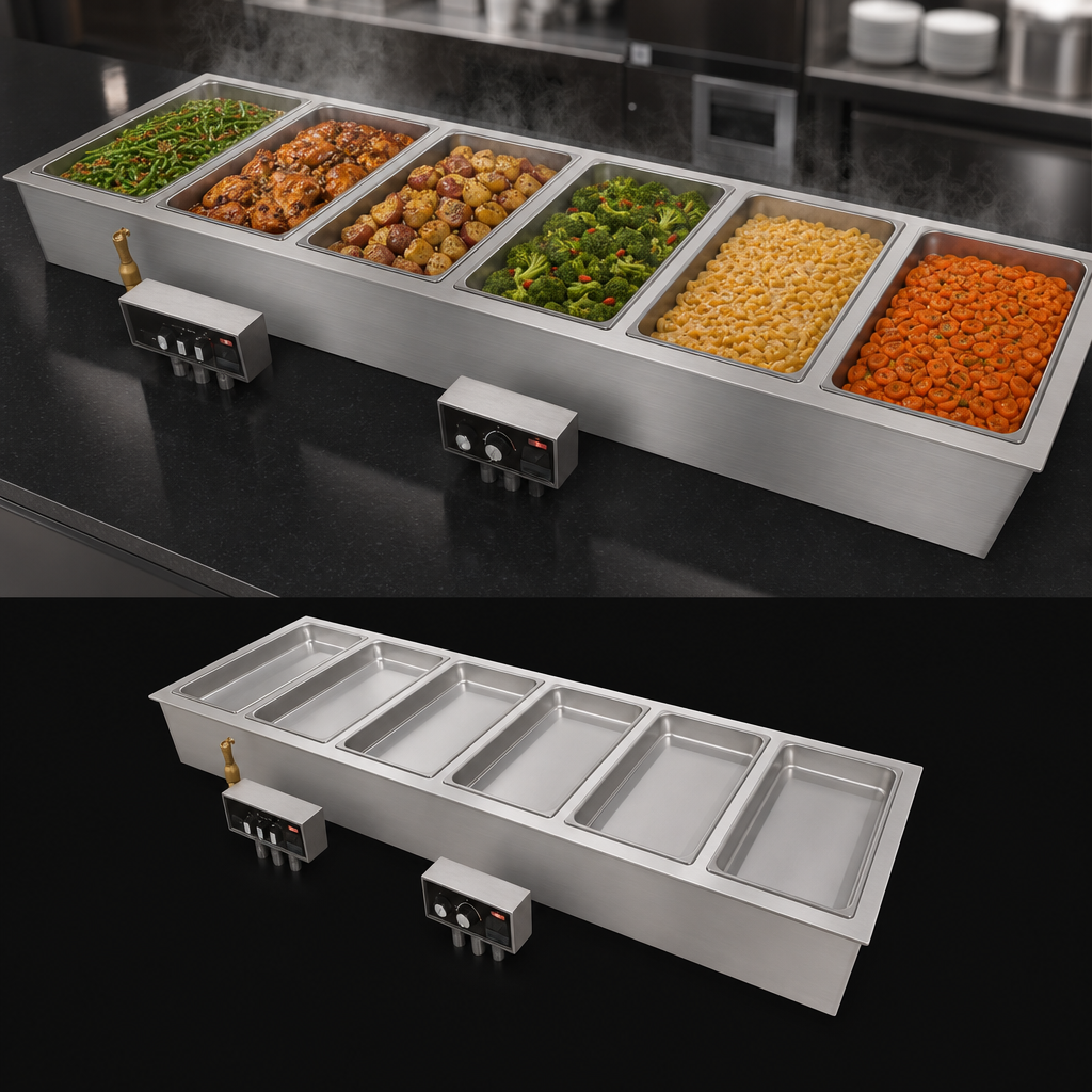 6 Full-Size Pan Capacity