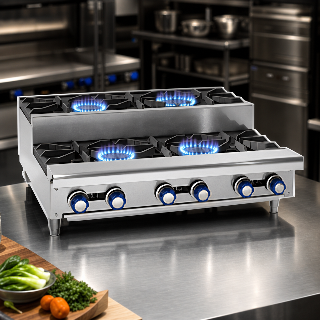 Four-Burner Configuration