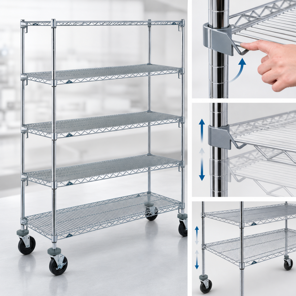 Super Adjustable Shelf Design