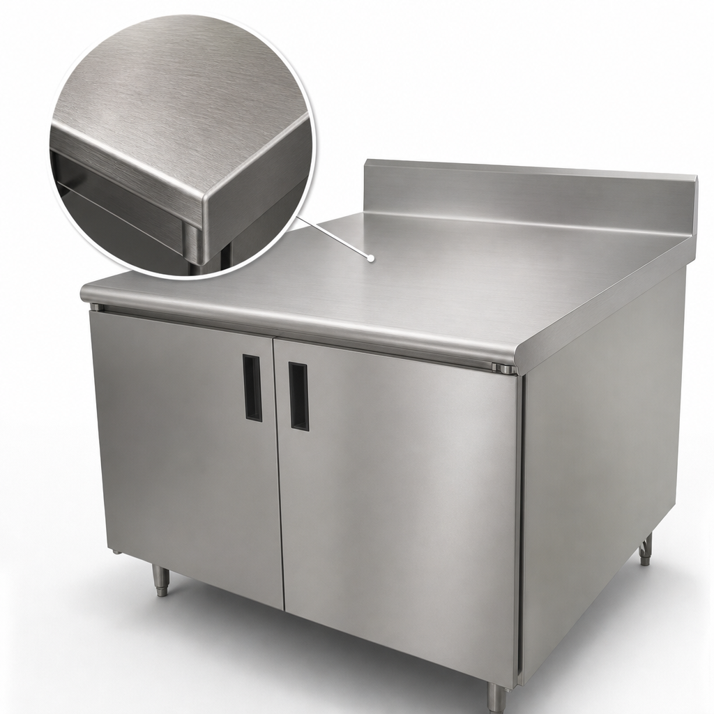 16 Gauge 304 Stainless Steel Top