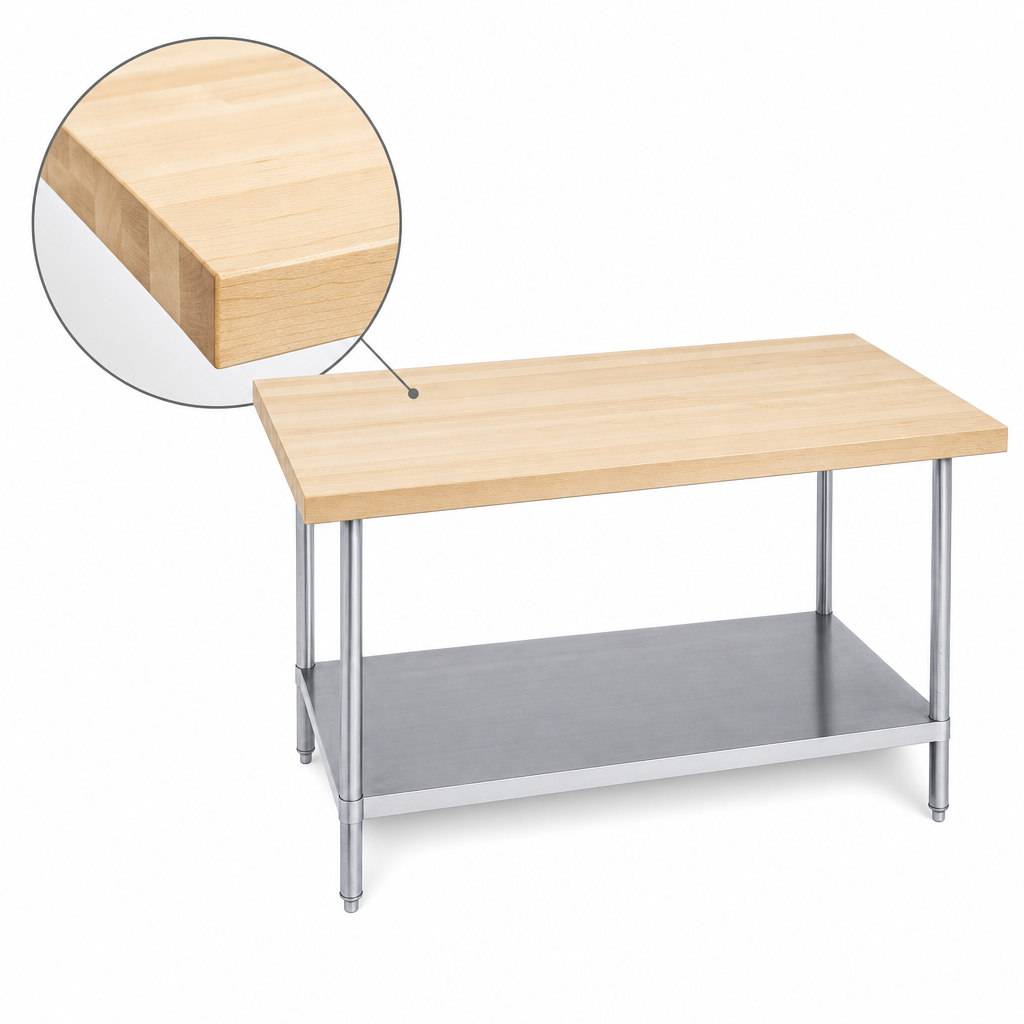 Laminated Hard Maple Top