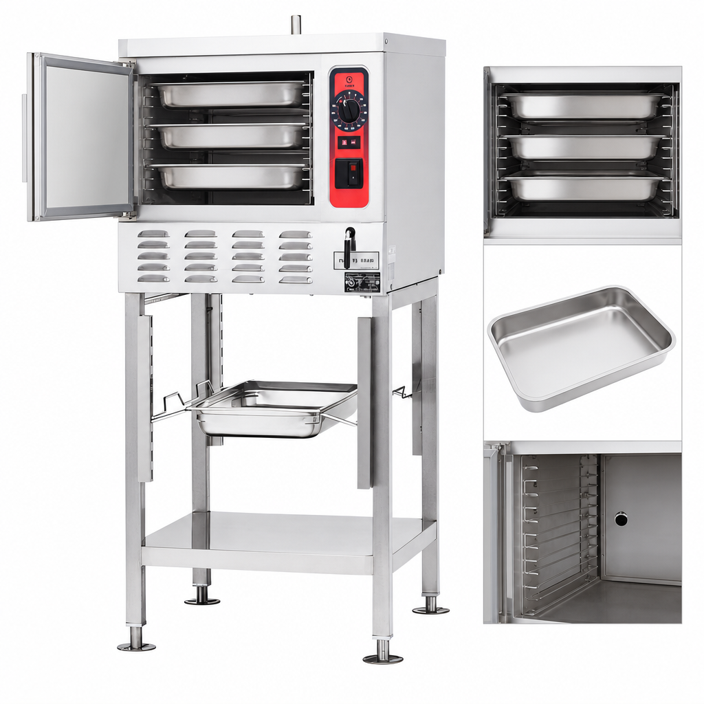 3-Pan Capacity