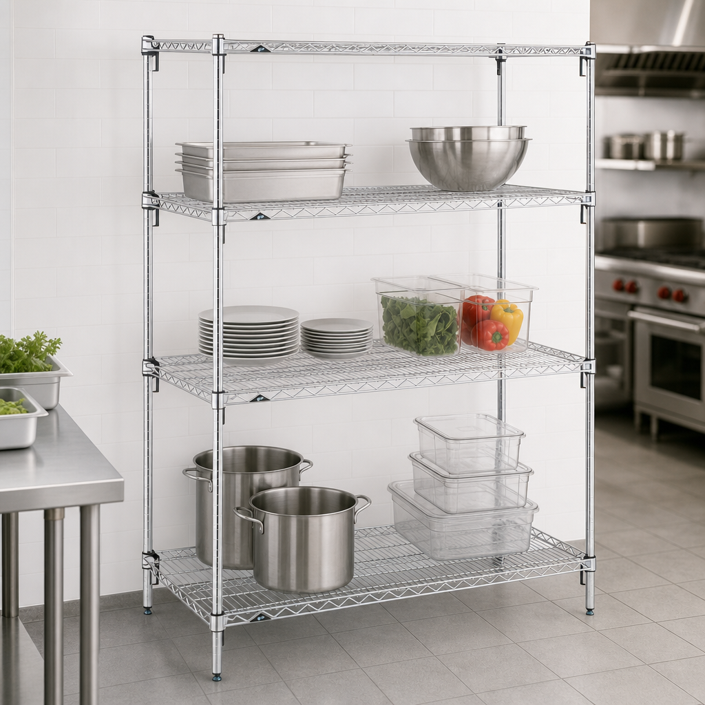 Open Wire Shelves