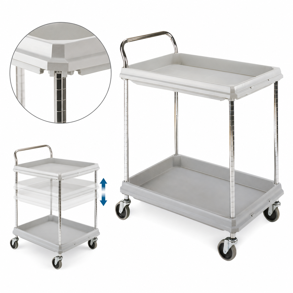 Adjustable Polymer Shelves