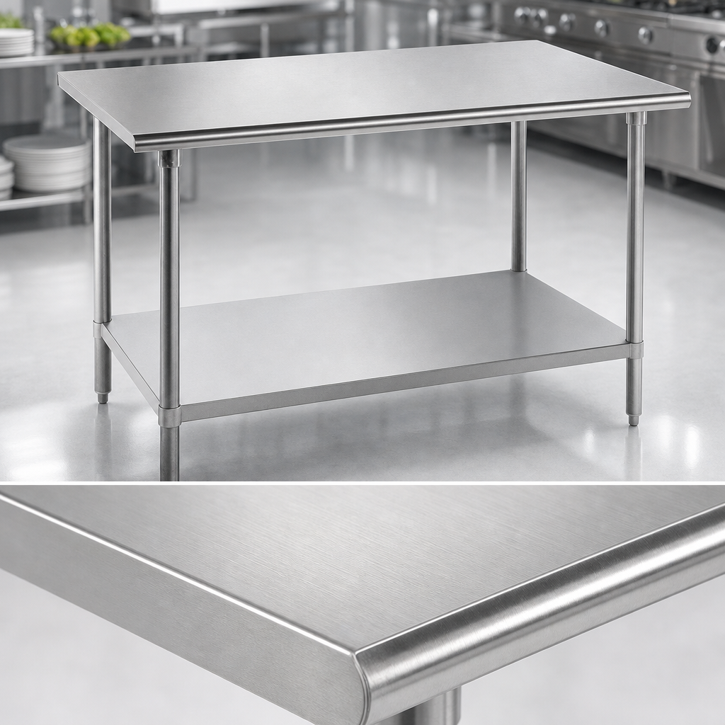 16-Gauge 430 Stainless Steel Top