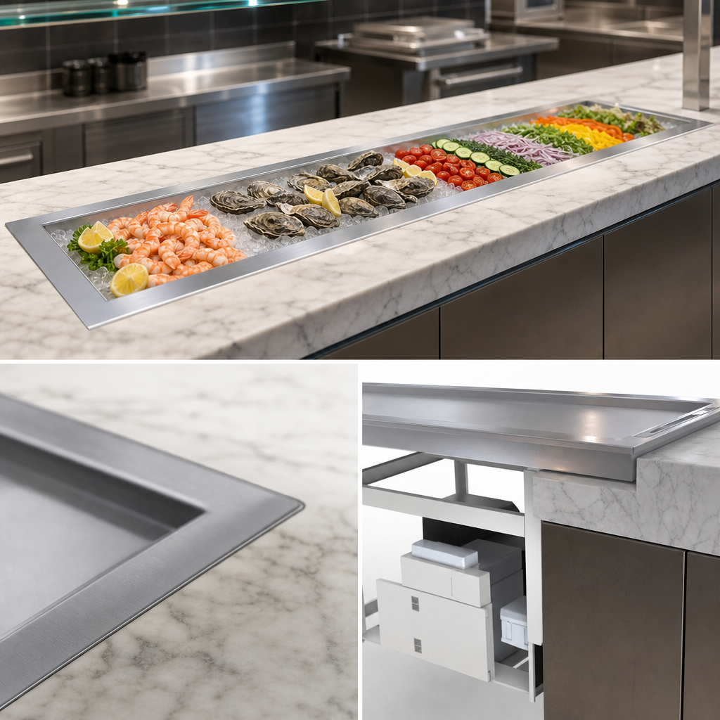 Recessed Slimline Drop-In Design