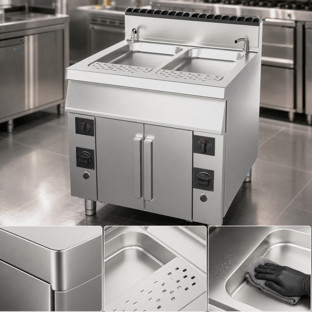 AISI 304 Stainless Steel Construction