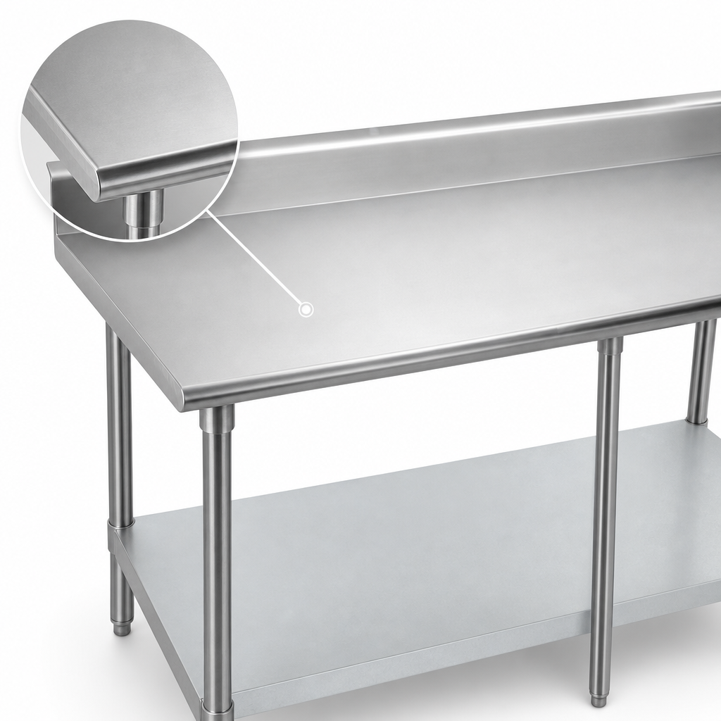 16 Gauge 304 Stainless Steel Top