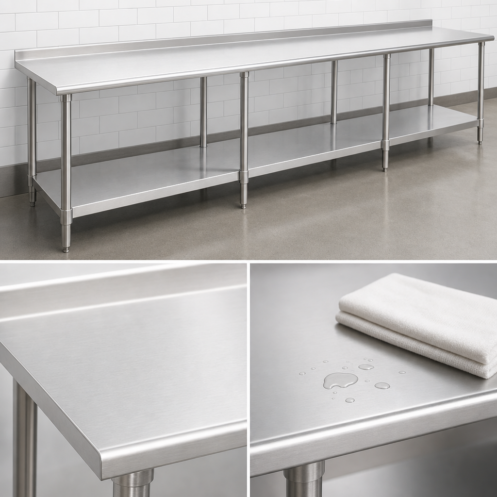 300 Series Stainless Steel Top