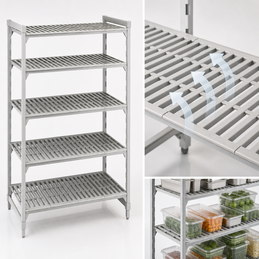 Vented Polypropylene Shelf Plates