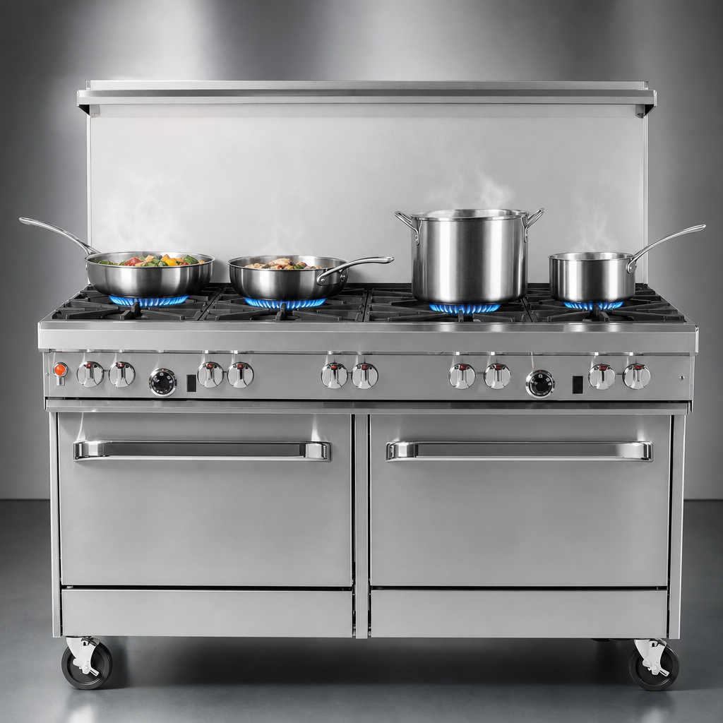 Four Open Star/Sauté Burners