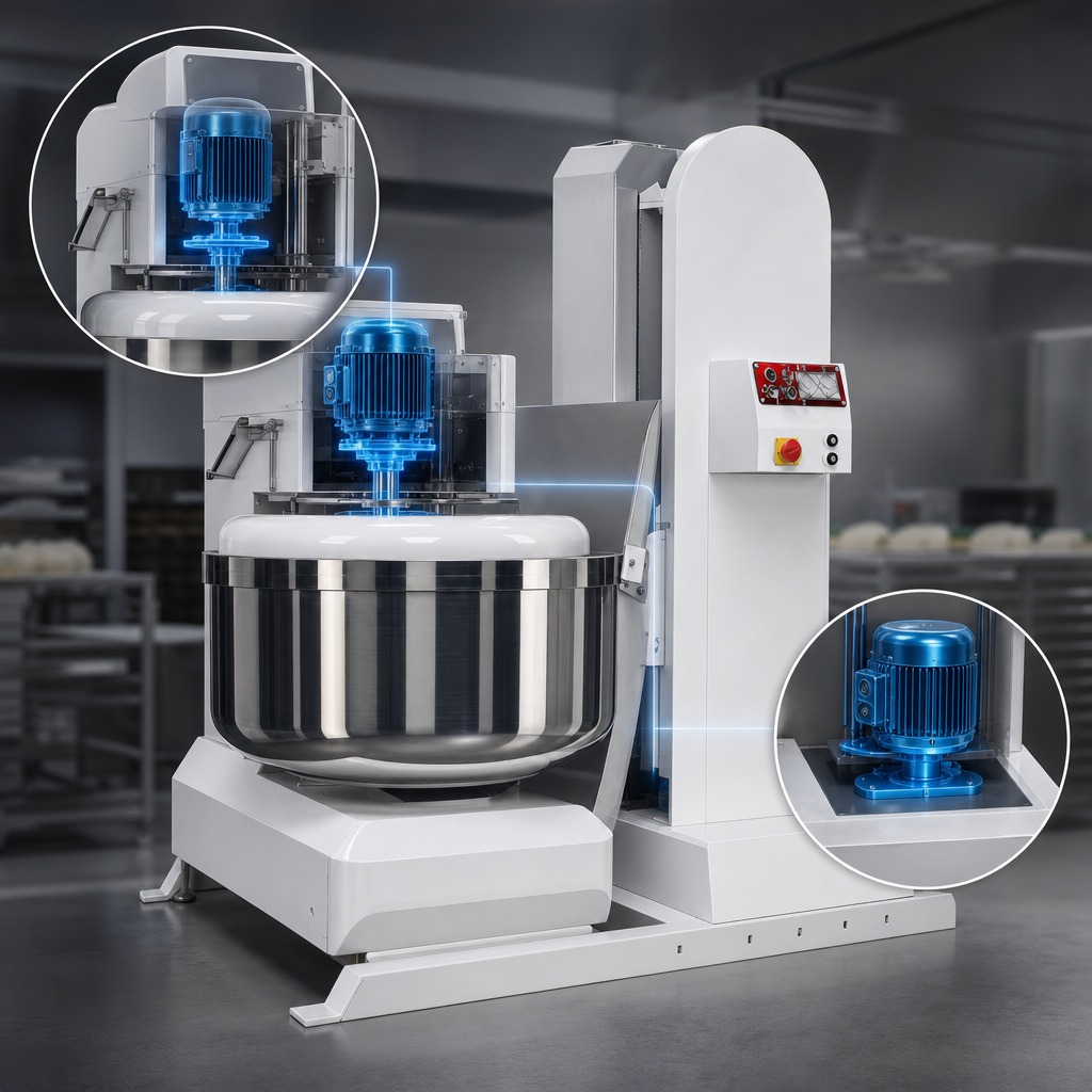 Separate Bowl and Agitator Motors