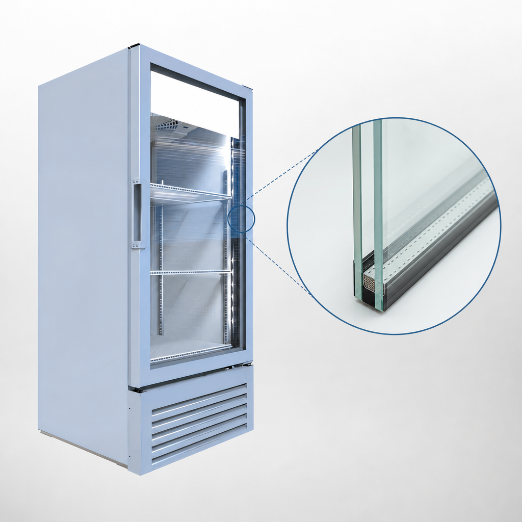 Double-Pane Low-E Glass Door
