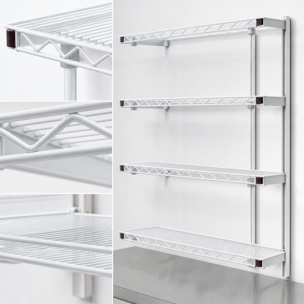 QuadTruss® Wire Shelf Design