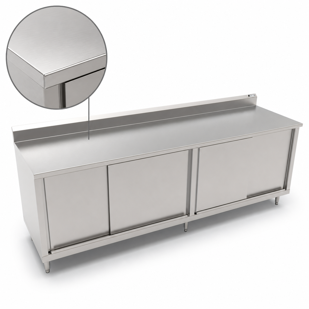 14-Gauge Type 300 Stainless Steel Top