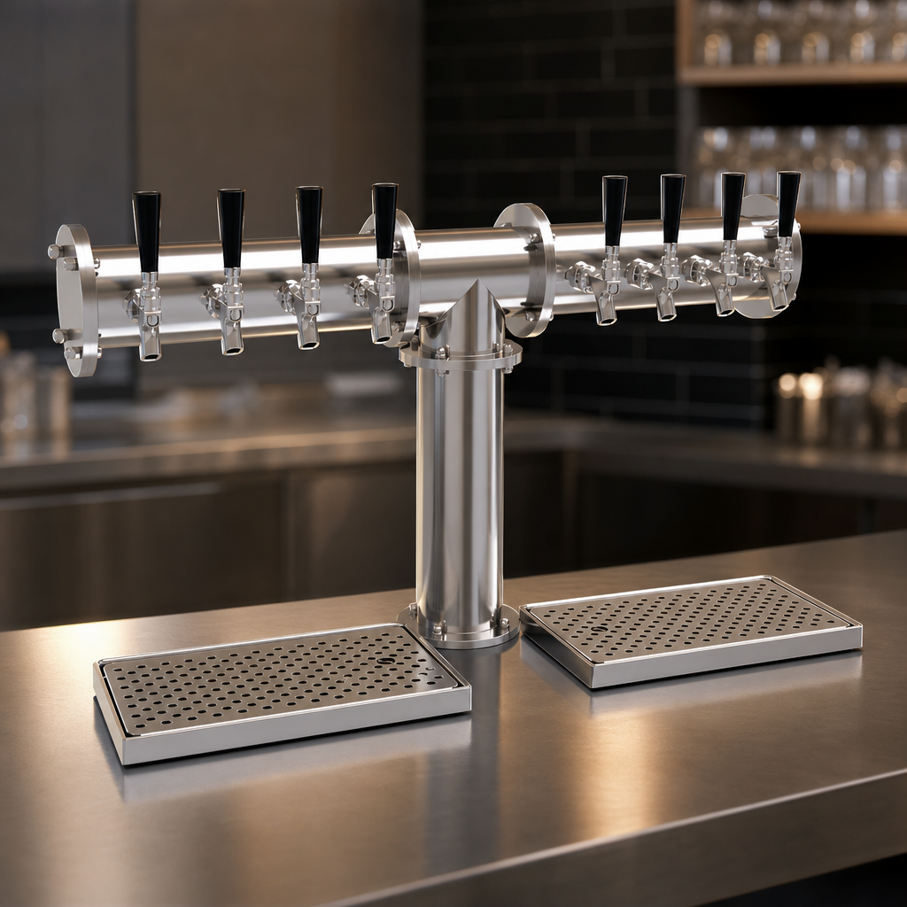 Eight-Faucet Configuration