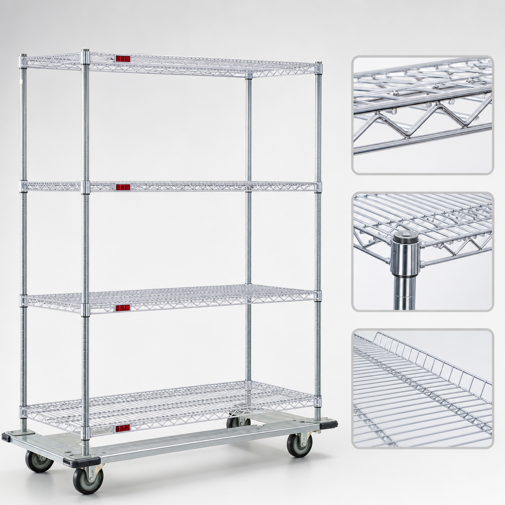 Patented QuadTruss Shelf Design