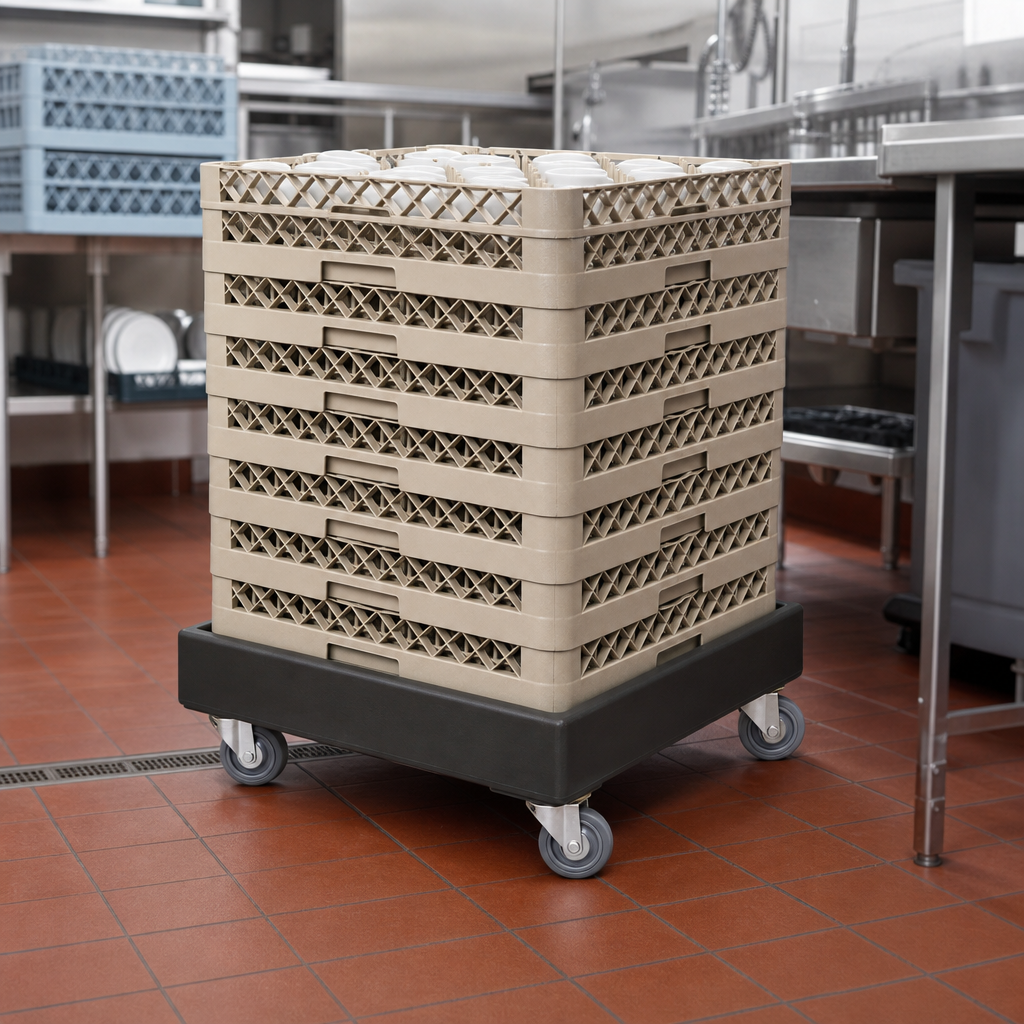 Full-Size Dish Rack Transport